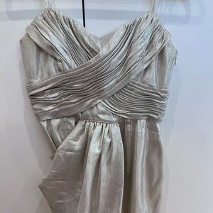 Jill Stuart Gold Silk Dress